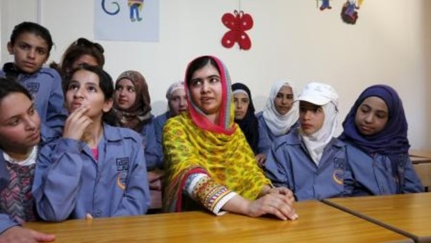 Top student: Despite being shot in the head by the Taliban in 2012 in Pakistan, Malala Yousafzai has achieved outstanding results at a British high school.
