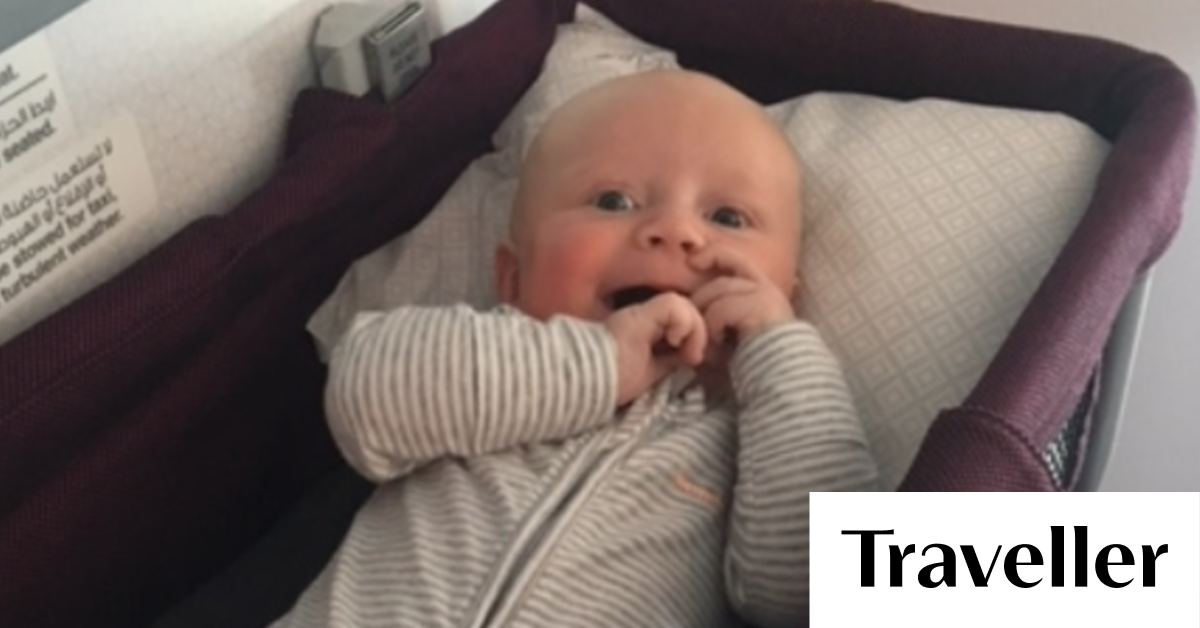 Mum's tips on flying solo with a baby on world's longest flight, from Auckland to Doha