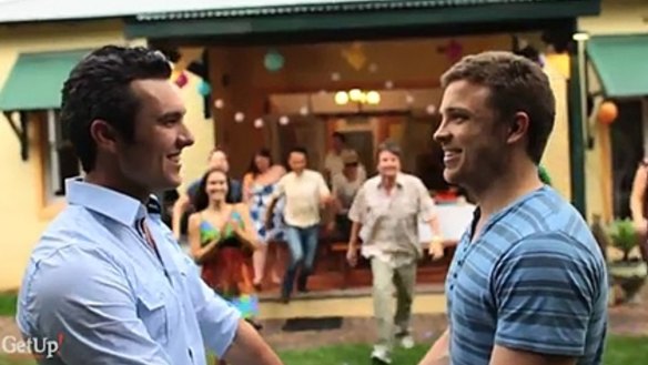 Get Up's marriage equality ad has been viewed more than 16 million times online.