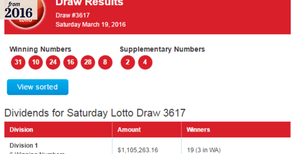 Saturday Lotto Superdraw: three WA millionaires as $21 million jackpot ...