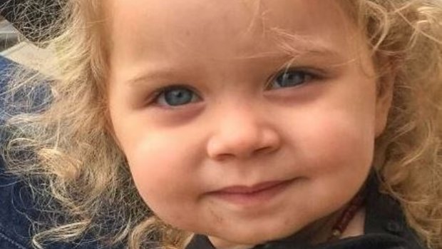 A two-year-old girl was last seen on Saturday afternoon at Imbil, near the Sunshine Coast, and is believed to be with a 24-year-old man.