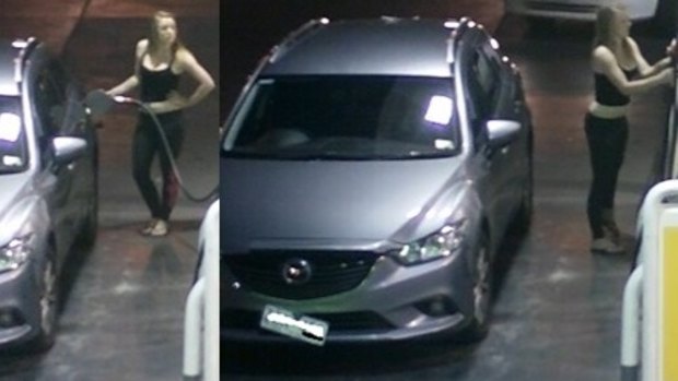 A woman seen with a stolen Mazda that had been used hours earlier in a fatal drive-by shooting in Lalor.