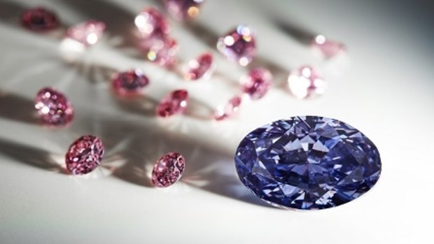 The rare violet diamond is expected to fetch more than $4m at tender. 