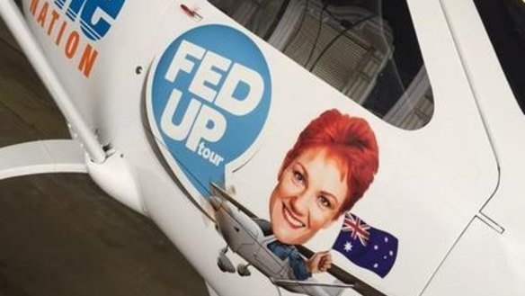 The One Nation plane.