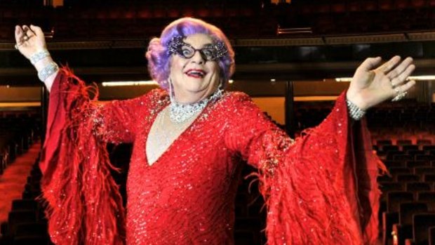 Dame Edna Everage: The new face of the Abbott government? 