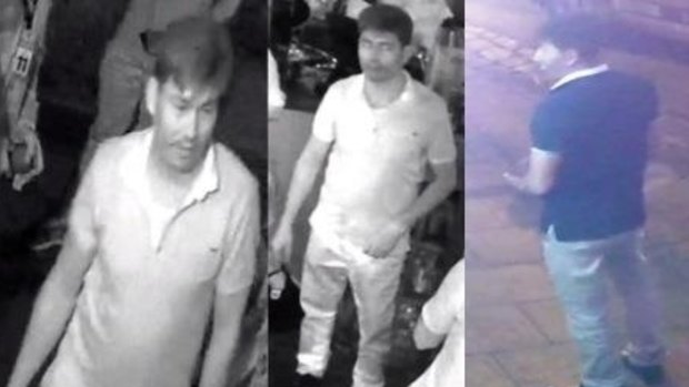 The man police believe accompanied the suspect from St Kilda's Vineyard bar on Saturday.