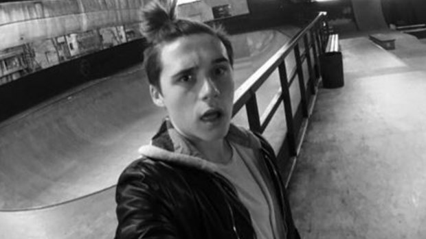 Brooklyn Beckham Knows the Value of Having a Favorite Jacket