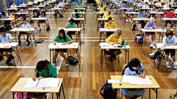 More than 1 million students across the country took the NAPLAN written test on Tuesday. 