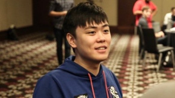 Australian video gamer Damien "kpii" Chok who came second in The International 2017. 