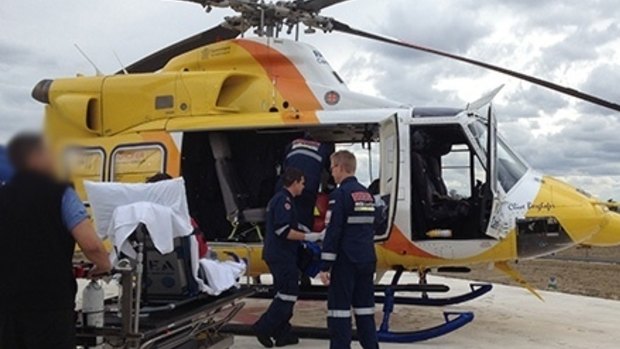 RACQ CareFlight has recently flown a record number of lifesaving missions. 