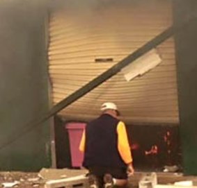 An explosion at the Serves You Right cafe in Ravenshoe