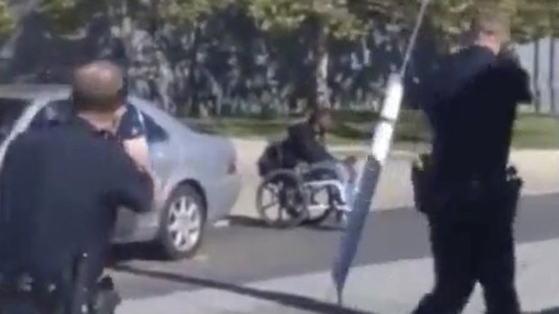 Police shot dead a wheel-chair bound man - Jeremy McDole - in Wilmington, Delaware, on Wednesday, September 23.

Screen Shot 2015-09-25 at 1.33.40 PM.png