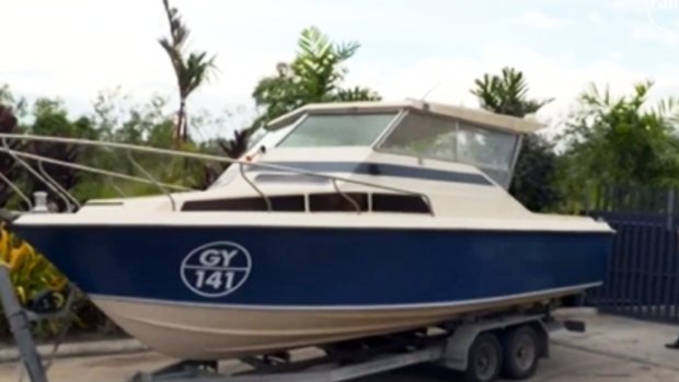 The boat five men allegedly planned to take to Indonesia on their way to fighting with Islamic State.