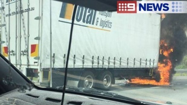 Motorists can expect delays after eastbound lanes closed on Logan Motorway.