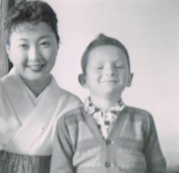 "Her presence told me there was another, more exciting world out there": Louis Nowra as a child with his uncle's girlfriend.