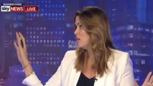Panellists on the ABC's Insiders program have mocked Peta Credlin's "piss and wind" comments on Sky News.
