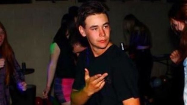 Bailey Maher, 18, who drowned during his work Christmas Party.