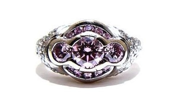 The ring worth $577,000 that was stolen on Saturday.