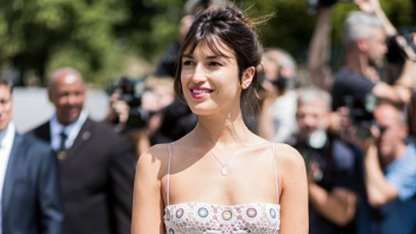 Grass is greener ... What's the bet that French fashion blogger Jeanne Damas kinda wants to be American?