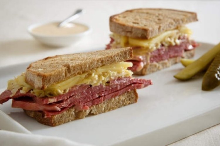 Frank Camorra's reuben sandwich