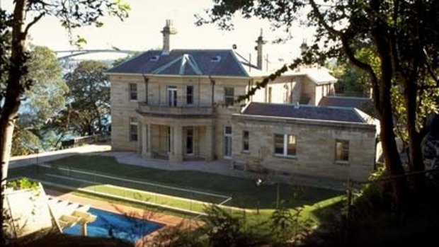 <i>The Bachelor</i>'s former heritage-listed waterfront estate Clifton in Hunters Hill.