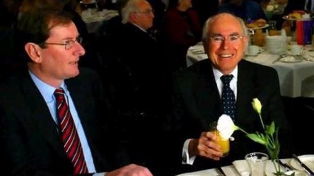 Loughnane and John Howard in 2004.