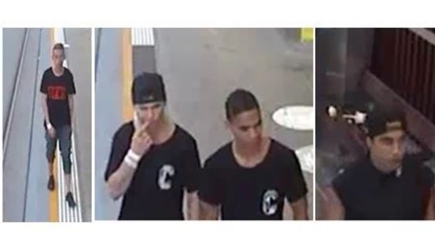Police have released an image of men wanted for questioning over a Gold Coast bashing.
