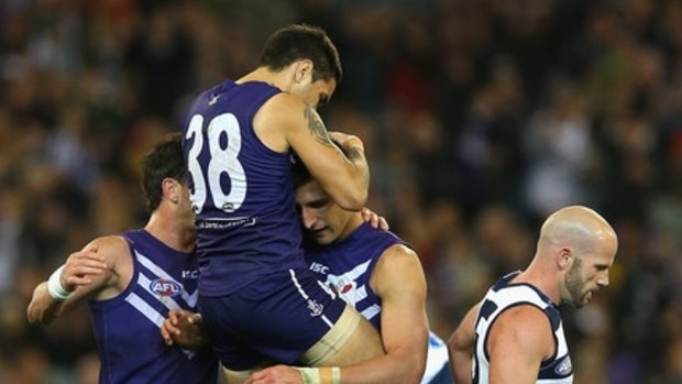 Pavlich kicks 6 to eliminate Geelong in the 2012 finals.