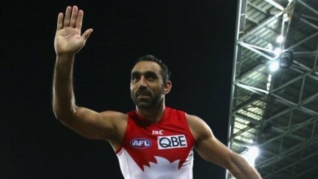 Adam Goodes retired last year after a decorated AFL career.
