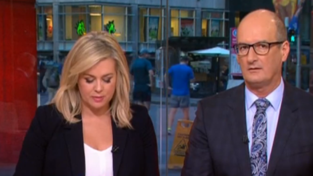 Channel Seven's <i>Sunrise</i> is hosted by David Koch and Samantha Armytage.