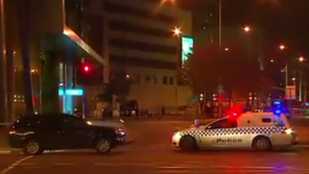 Shots were fired outside Crown casino on May 18.
