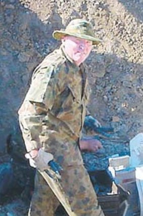Shane Della-Vedova, who stole and then sold 10 rocket launchers from a military base in Queensland. Nine remain missing.