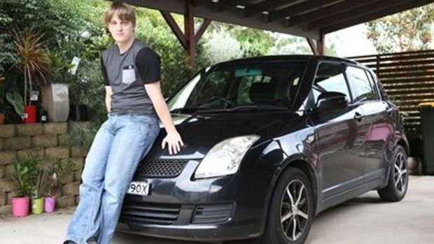 Jeremy Becker, 23, did his research before buying his first car, a second-hand former fleet vehicle.