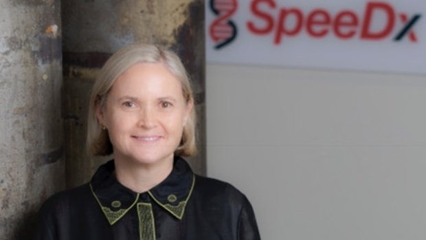 Alison Todd says SpeeDx has grown from a small team of four to more than 40, who work to develop, manufacture and sell medical tests throughout the world that are used to stop superbugs. 