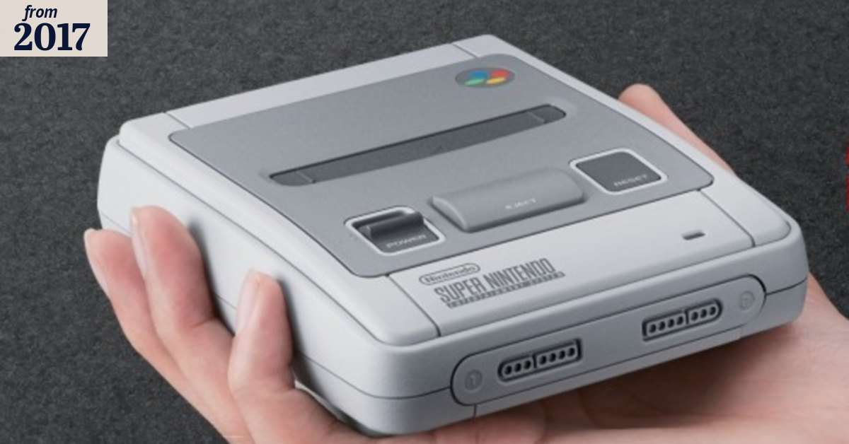 Nintendo announces mini Super Nintendo console with stellar line-up of ...