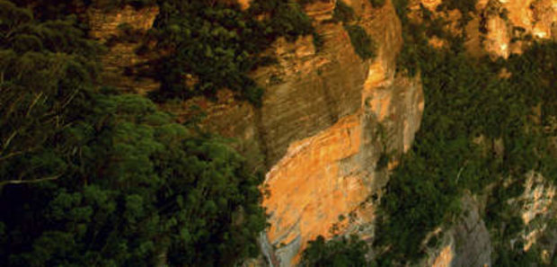 Crowd-pleasers: the Blue Mountains and the Three Sisters.