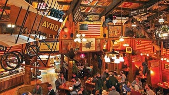 The Mangy Moose Saloon, Jackson Hole, US.
