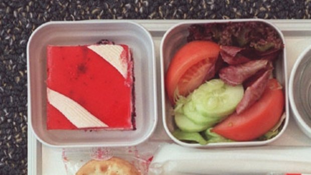 There's a lot that goes into preparing airline food. 