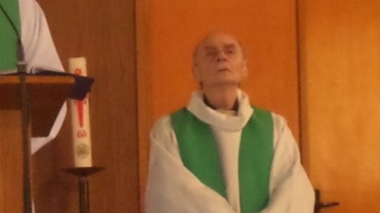 Priest identified as Father Jacques Hamel (right), 84, was killed by knifemen in a church in France.