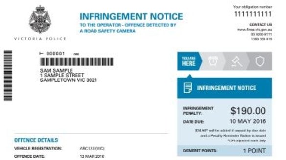 Online scammers sending fake police fines