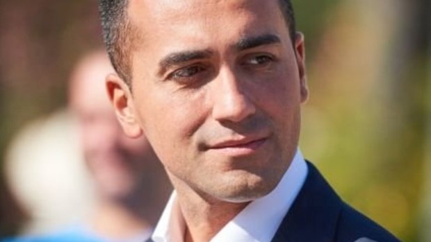 Luigi Di Maio, vice-president of Italy's lower house of Parliament, and leader of the 5-Star movement. 