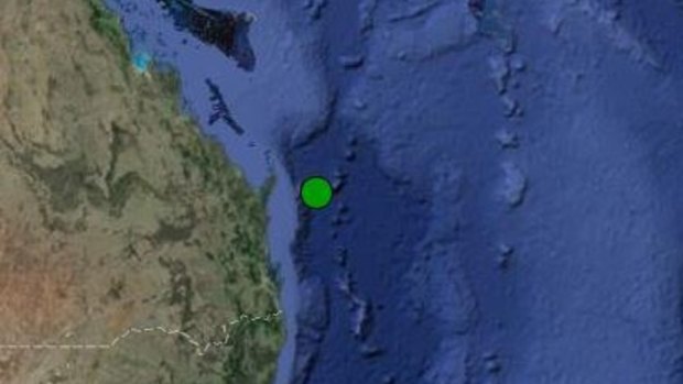 A 3.7 magnitude earthquake has struck off Fraser Island.