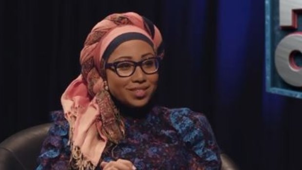 Yassmin Abdel-Magied laughed off her "clusterf----" year on Tom Gleeson's Hard Chat.