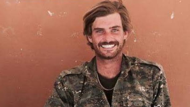 Reece Harding, who died fighting against IS.