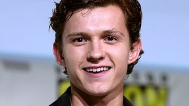 Dancing star ... Tom Holland, who plays Spider-Main in the upcoming movie. 