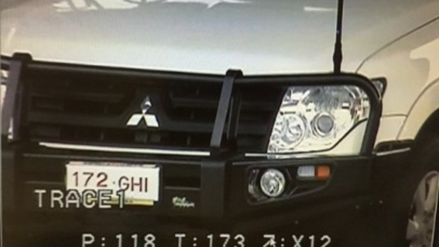 The fake "172GHI" plates have been used on multiple occasions, according to police. 