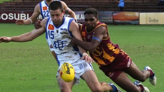 Liam Ryan, right, has only made two senior Lions appearances but has already sent AFL talent scouts into a frenzy.