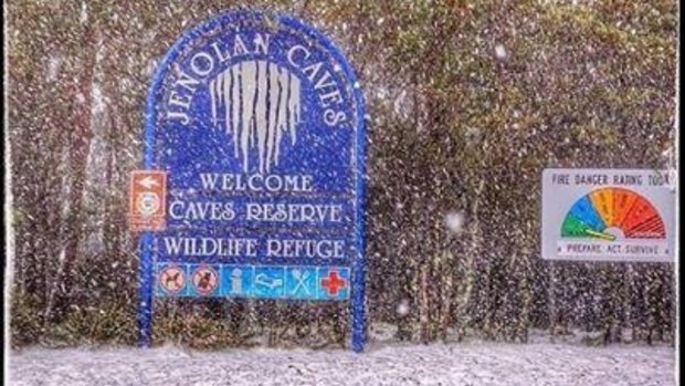 Snow brings relief to season's slow beginning: Welcome sign on the mountains.
