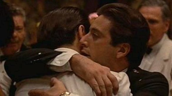 Michael Corleone (Al Pacino) tries to resist what seems like a 'preordained' life of crime in <i>The Godfather</i>.
