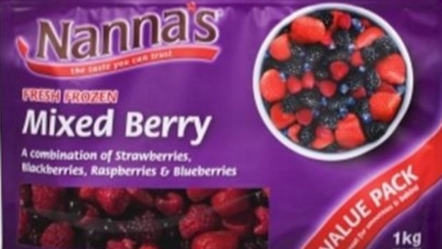 Nanna's frozen berries have been recalled 